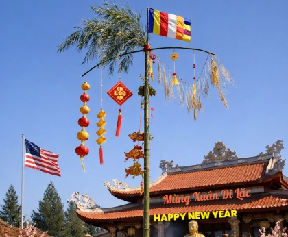 Cây nêu tâm ảnh